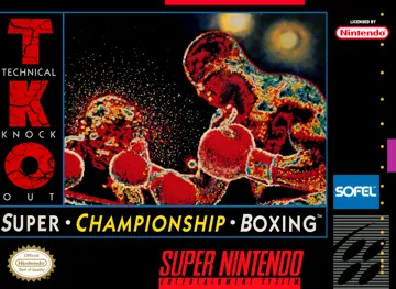 TKO Super Championship Boxing (USA) (Sample) box cover front